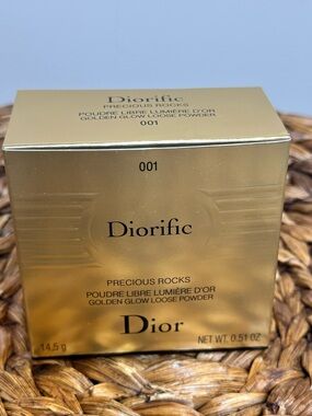 NIB Dior Diorific loose powder 001 precious rocks golden glow